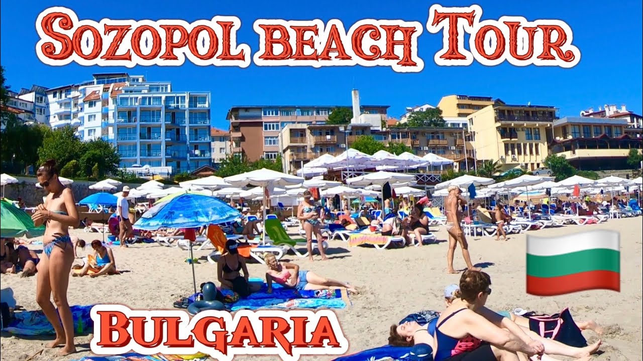 Beautiful Sozopol Beach Tour | BULGARIA 🇧🇬🇧🇬🇧🇬