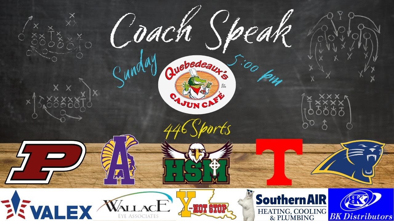 The Coach Speak Show Week 7
