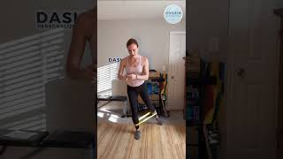 Banded Clocks for Ankle & Hip Stability #runningtips  #balanceexercise #prehab