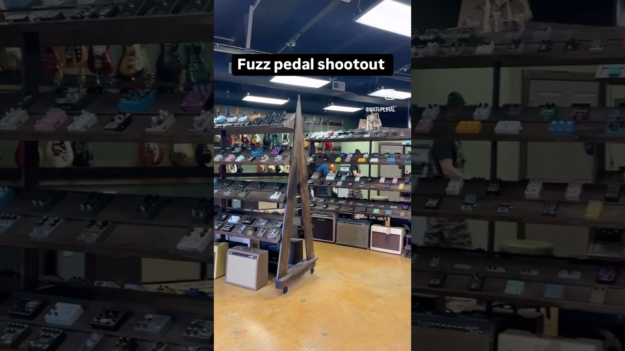 Fuzz pedal shootout 