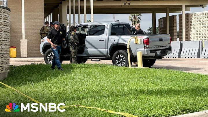 Man who opened fire on border patrol building in Texas fatally shot