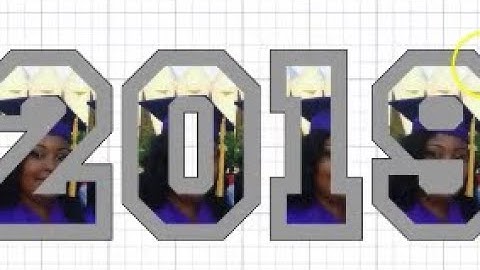 How To: Fill Numbers and Letter With Photos Using Design Space