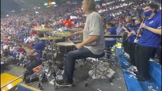Danny Carey of TOOL plays 'Fire' at KU vs. Mizzou