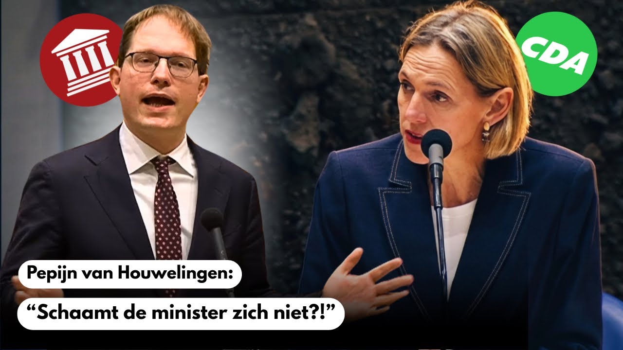 “Schaamt u zich niet?!” – FVD’er Pepijn van Houwelingen VS minister over jeugdzorg-schandaal 