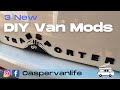 VW T5 Camper - 3 New DIY Van Mods - Quick &amp; Easy, Well 2 Out Of 3