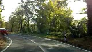 England Country Road Sindlesham Mill ,Berkshire ,England