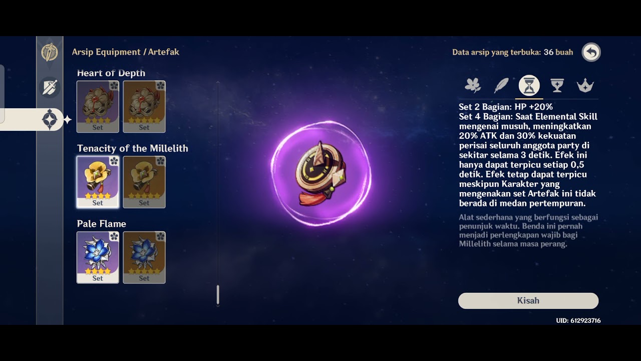 about tenacity of the milelith