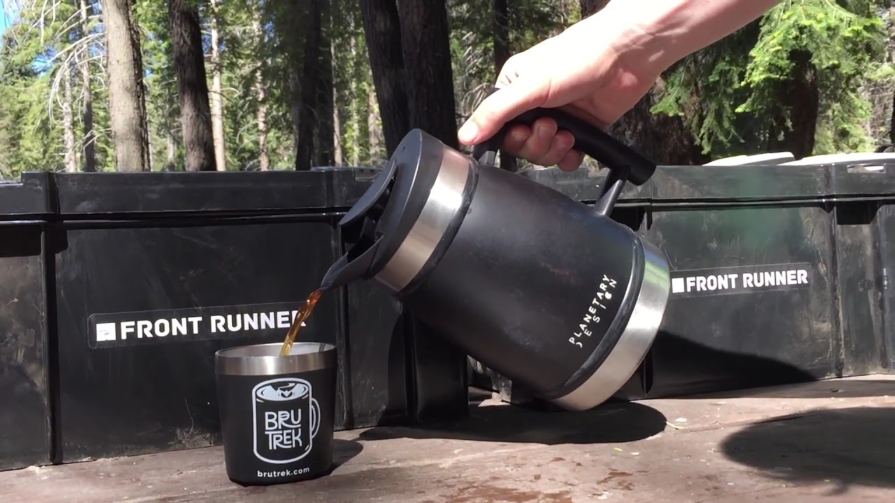 Rigs & Coffee with Planetary Design French Press