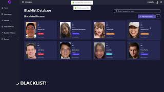 iRecognise - A Face Recognition Surveillance App Demo Video screenshot 4