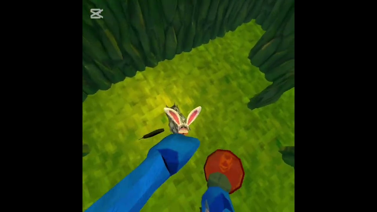 I found a pogo stick ghost.     