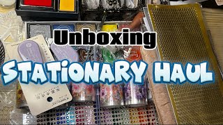 Unboxing Huge Stationary Haul ASMR Stationary Pal ft TEMU