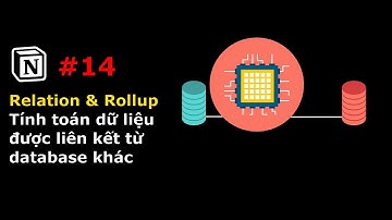 #14. Notion - Relation & Rollup - Tính toán dữ liệu được liên kết từ database khác.