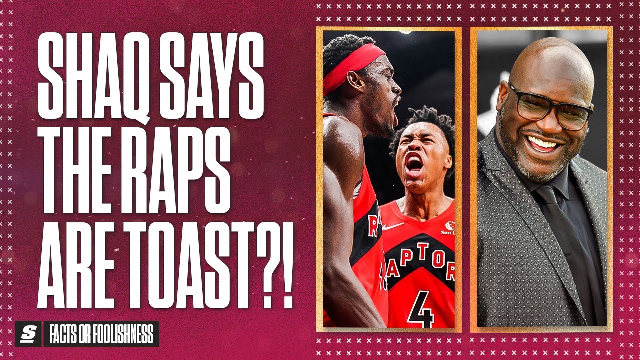 Shaq's Raptors Playoff Prediction Is AWFUL