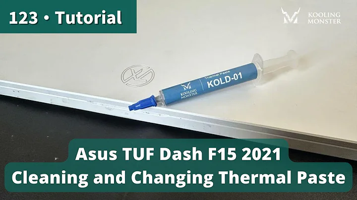 Speed Up Your  Asus TUF Dash F15 2021 Prevent Overheating With Dust Cleaning & New Thermal Paste