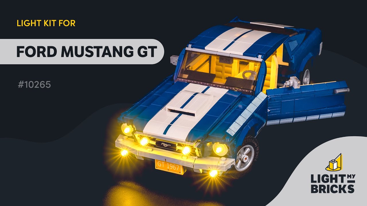 LEGO Ford Mustang 10265 Light Kit