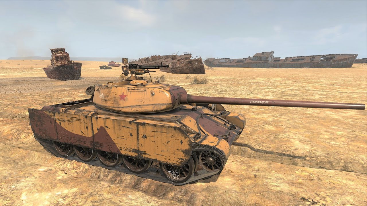 War Thunder: USSR - T-44-100 Gameplay [1440p 60FPS] - YouTube