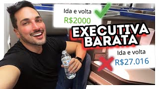 Aprenda a Viajar de Executiva com o preço de Econômica