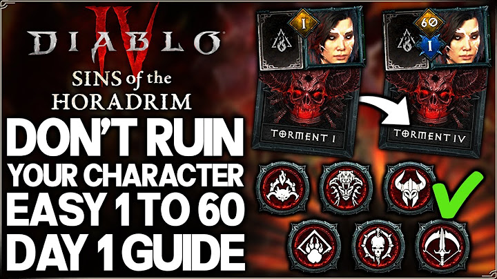 Diablo 4 - Don't Get THIS Wrong - Best Day 1 Guide, FAST Level 60, New IMPORTANT S9 Unlocks & More!