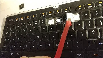 Pull out logitech illuminated buttons. Cleaning sticky keys on a keyboard.