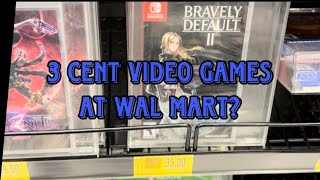 Video games crazy clearance at wal mart ?