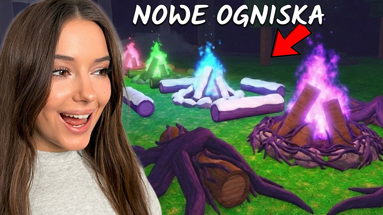 Nowe MODYFIKACJE OGNISKA w 99 Nocy w Lesie!