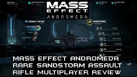 Mass Effect Andromeda Sandstorm Multipayer Review