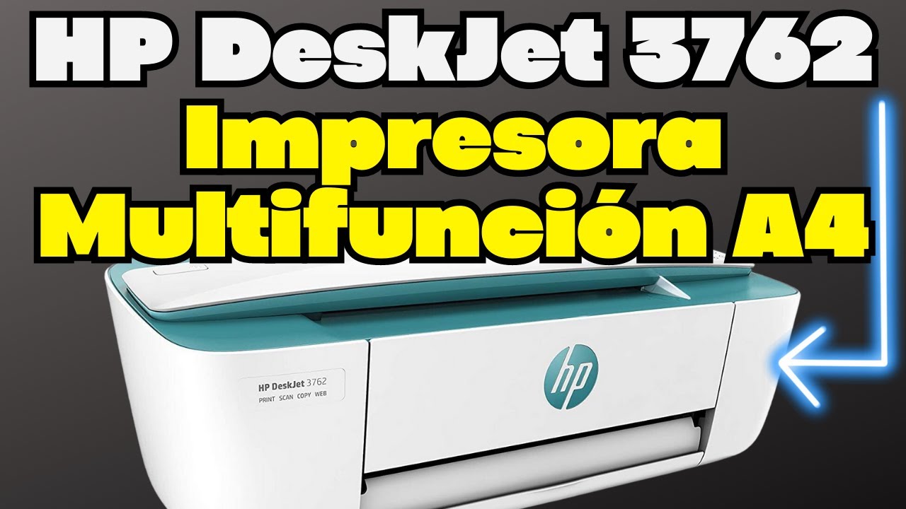 Impresora HP DeskJet 3762 multifunción con 4 meses de Instant Ink incluidos  - HP Store España