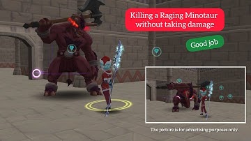 Killing a Raging Minotaur without taking damage | Epic Conquest 2