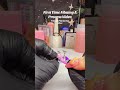 First Time Filming A Process Video - Princess Pink Cat Eye Effect