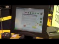 Table management system demo from long range systems