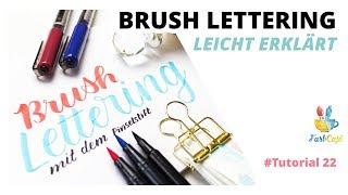 Wie kann ich Brushlettering lernen? • Brush Lettering • Leicht gemacht • Tutorial 22 | FarbCafé