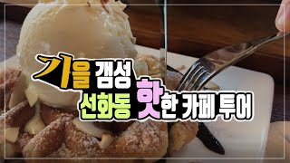 가을 갬성 폭발하는, 선화동 카페 투어(떠오르는 대전 핫플, 대전여행)