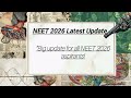 ReNEET 2026 Latest Update#Re-NEET #neet2026 #new update #NTAofficial