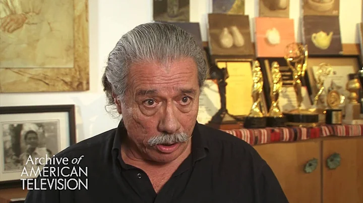 Edward James Olmos on his first day on "Miami Vice...