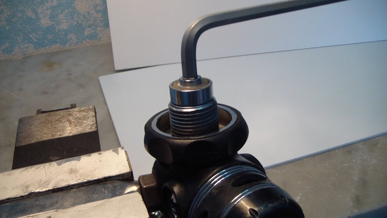 Come smontare il DIN dell'erogatore