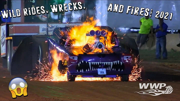 Tractor Pull Fails, Wild Rides, Wrecks, and Fires!...