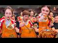 【ASMR MUKBANG】Epic Mukbang Madness(에픽 먹방 광기): Devouring a Mountain of Food。음식 산을 집어삼키다 N02-220326-1