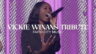 Tim Bowman Jr., Pastor Kim Burrell & Faith City Music | Tribute Performance to Vickie Winans