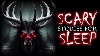SCARY Stories for Sleep | Skinwalkers, Haunted Church, Ghost Girl | Rain Background Sound