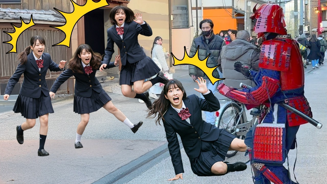 #46 SAMURAI MANNEQUIN PRANK in JAPAN｜Asakusa