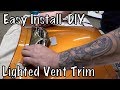 How to Install Ciro 3D LED Lighted Fairing Vent Trim on Harley