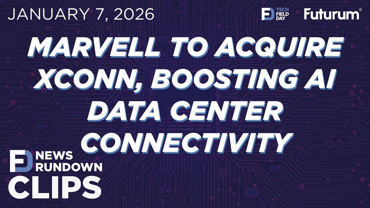 Фрагмент видео: Marvell приобретает XConn, расширяя возможности подключения центров обработки дан...