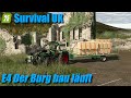 Der Burg bau läuft | Landwirtschafts Simulator 25 Survival UK Episode #004