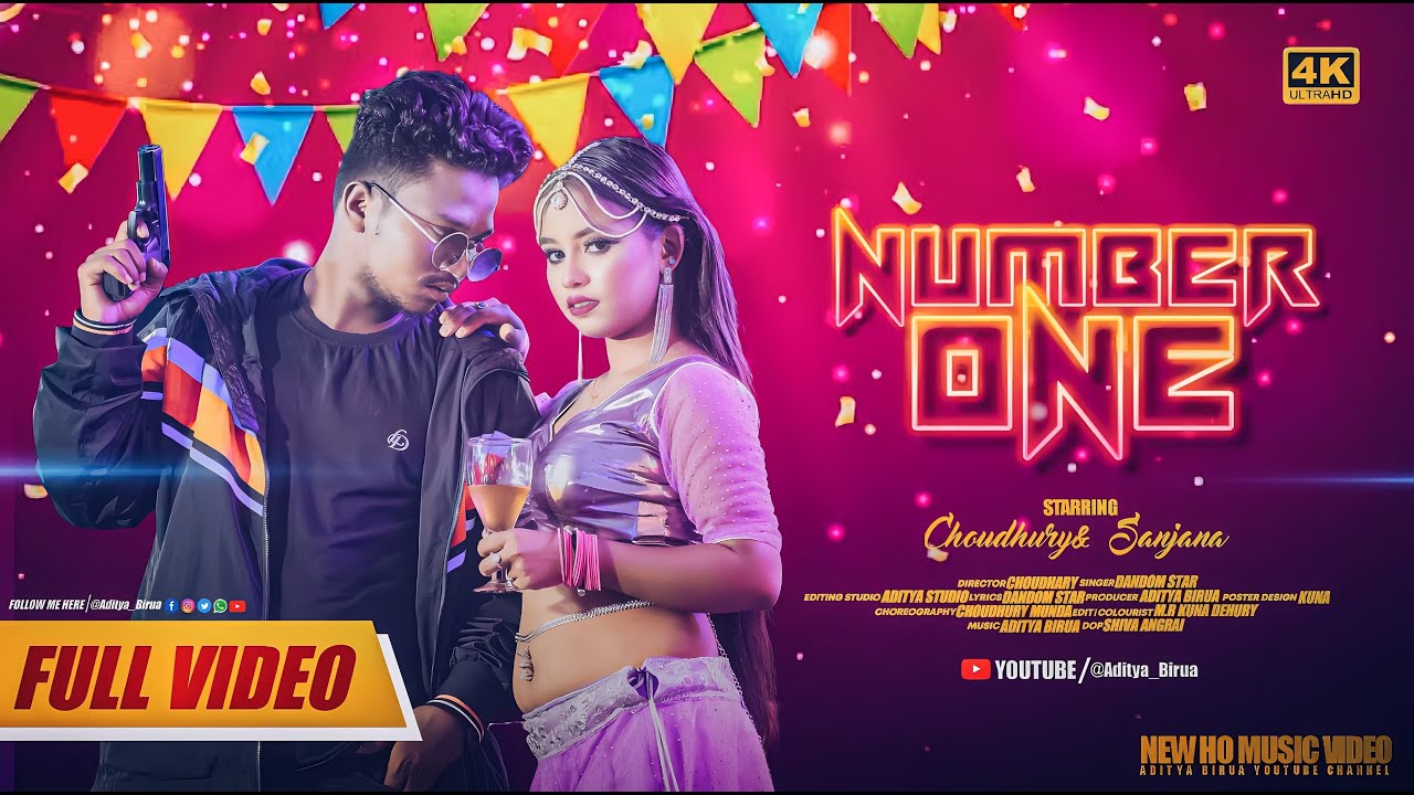 Number One  New Ho Munda Video Song 2023  FT Choudhari  Sanjana  Dandom Star  Nirmala Kisku