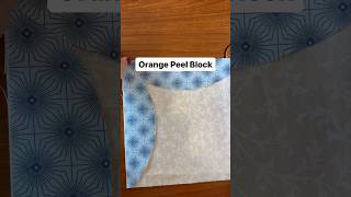 Orange Peel Block