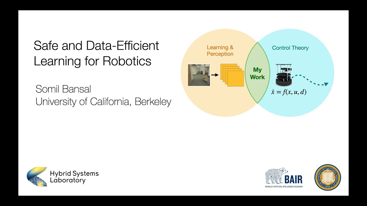 Safe and Data-Efficient Learning for Robotics - YouTube