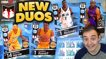 NBA 2K17 My Team INSANE NEW DYNAMIC DUOS ADDED! HOLY SH*T THIS IS OP!