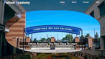 School Website Design Using HTML CSS JS and Jquery Full Video 🔥