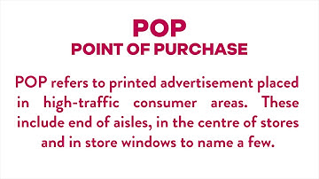 What is the difference between POS and POP?