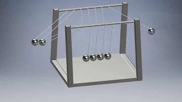 Autodesk Inventor Dynamic Simulation: Con lắc Newton